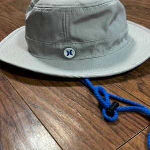 Hurley hat- unisex one size with draw string. New no tags never worn.